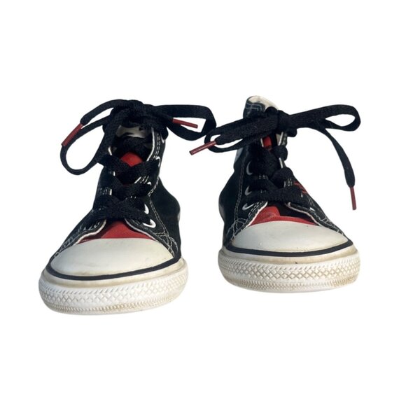 Converse All Star Cat In The Hat Infant High Top Sneakers Size 8 - Picture 3 of 10
